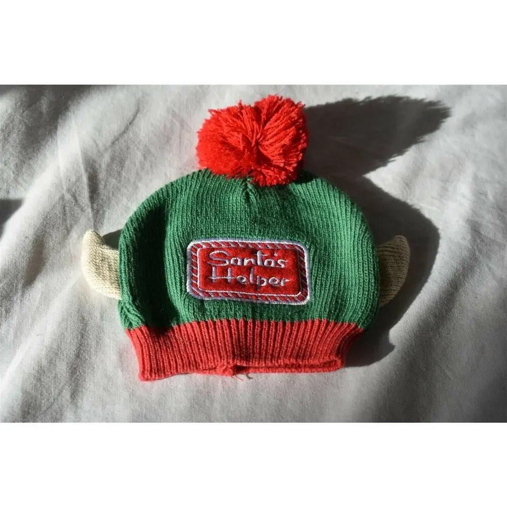 So Dorable Santa's Helper elf Baby  cap